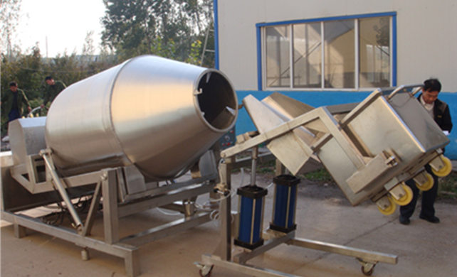 滾揉機(jī)現(xiàn)場(chǎng)