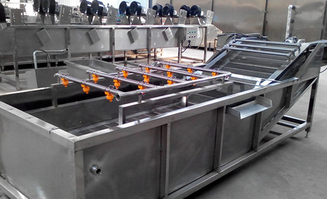 氣泡清洗現(xiàn)場(chǎng)